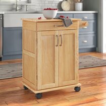 Kitchen island with discount garbage bin and seating